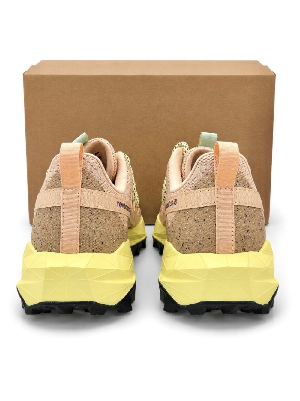 New Balance Women's Athletic Sneakers in Peach, Yellow & Teal - Picture 7 of 10